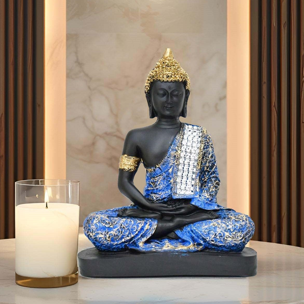 Elegant Buddha Statue for Living Room & Temple