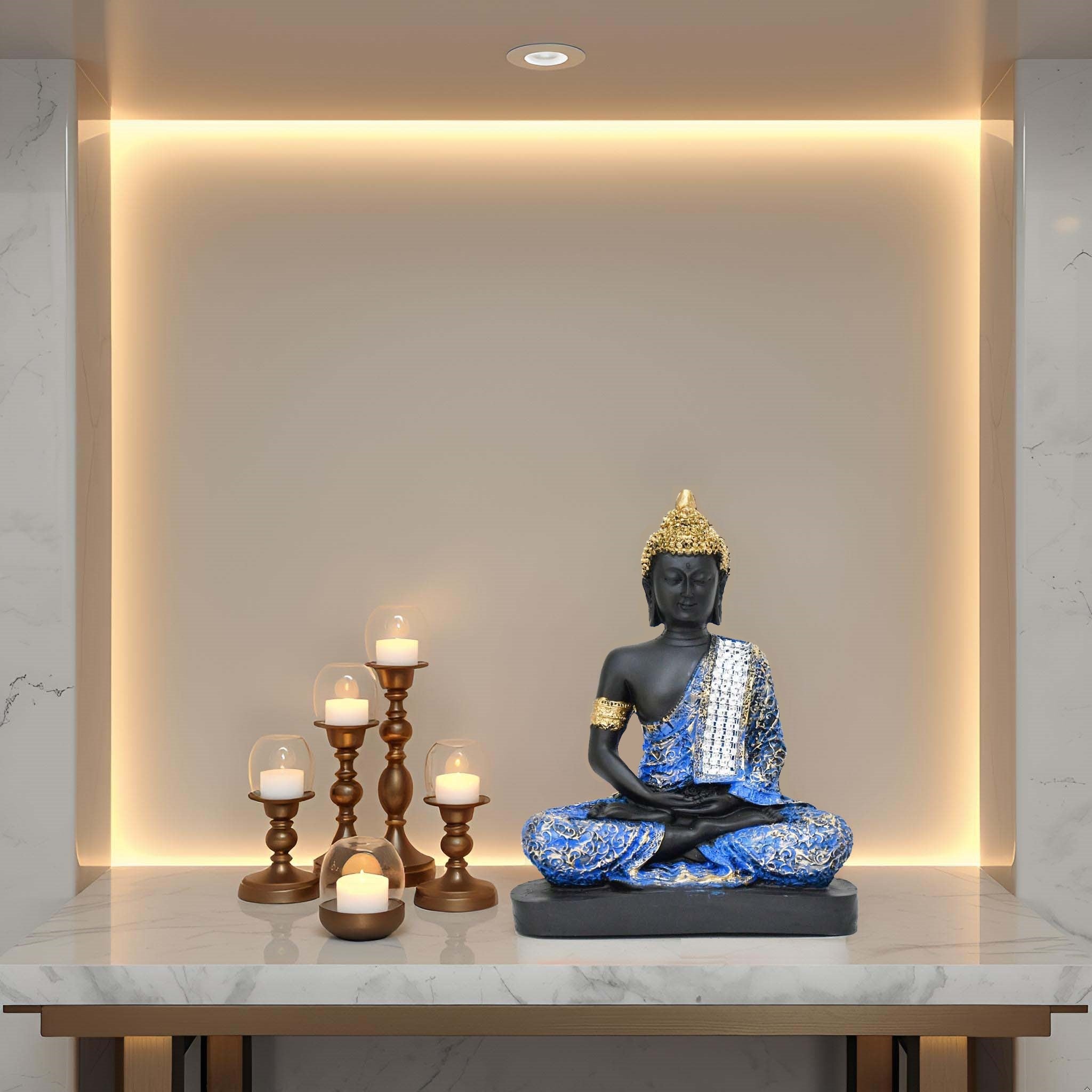 Elegant Buddha Statue for Living Room & Temple