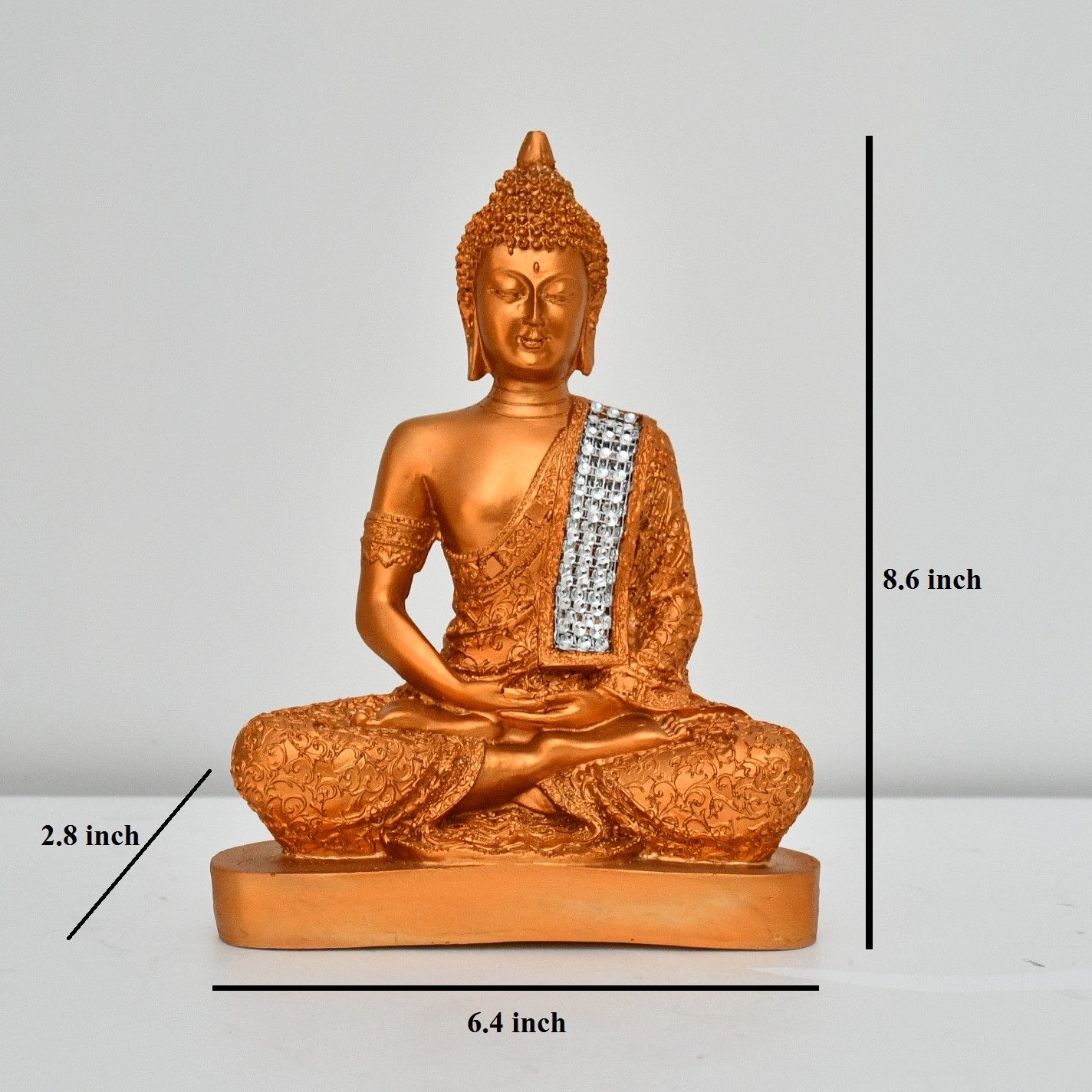 Serene Buddha Murti - Perfect for Spiritual Calm & Balance