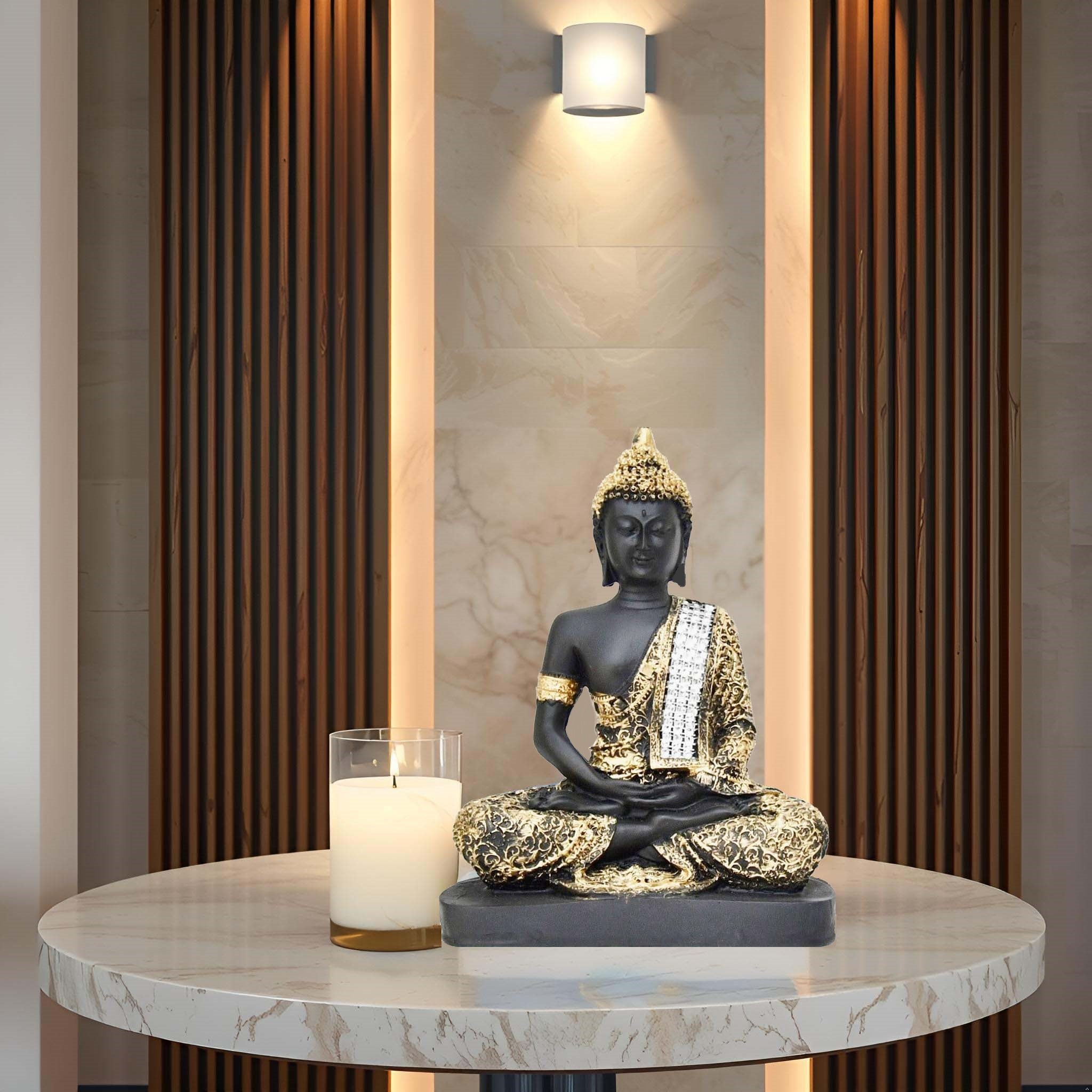 Handcrafted Buddha Statue - Symbol of Peace & Prosperity