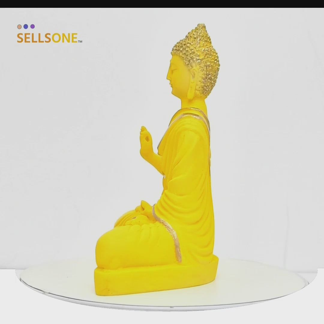 yellow buddha
