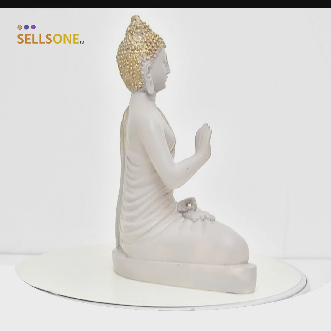 Light Brown Buddha Statue